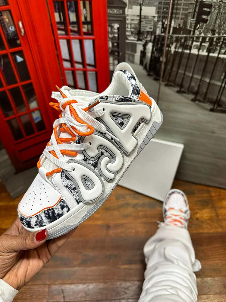 Graffiti Streetwear Statement Sneakers