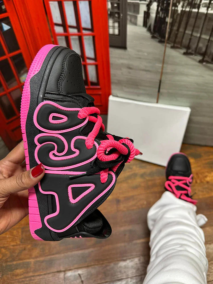 Graffiti Streetwear Statement Sneakers