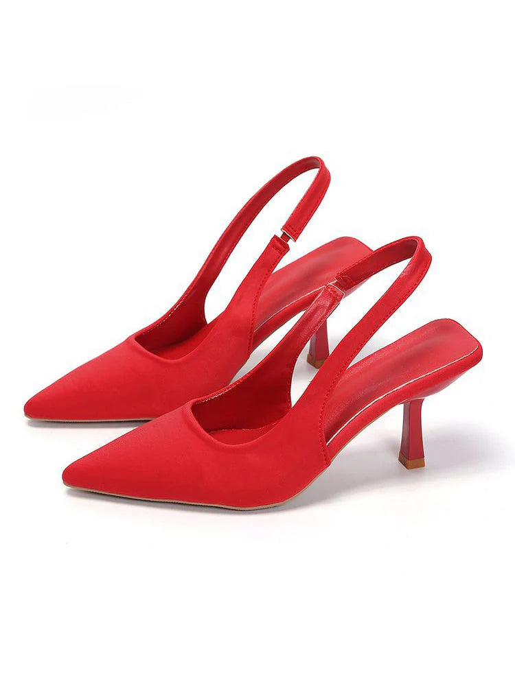 Sleek Elegant Slingback Pumps