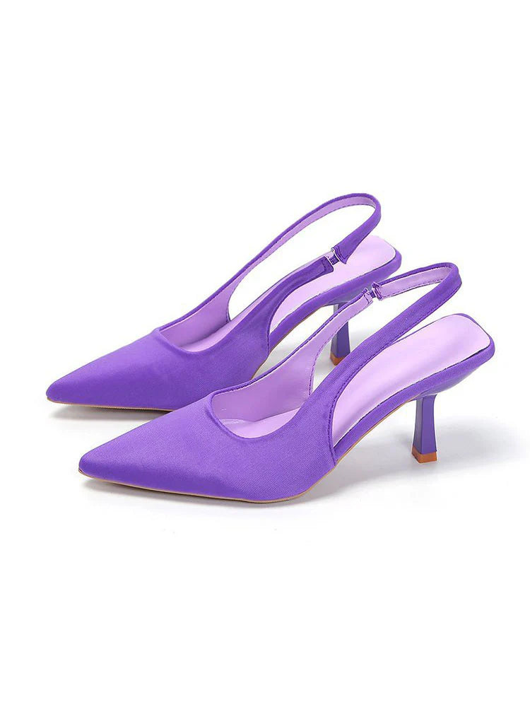 Sleek Elegant Slingback Pumps