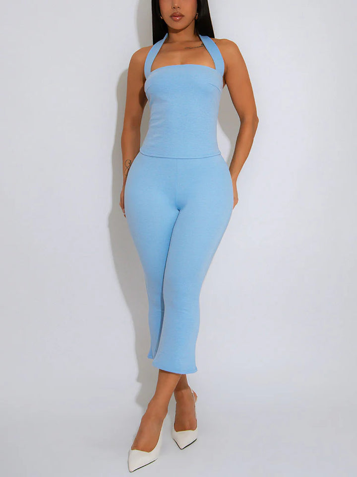 Halter Top & Capri Set