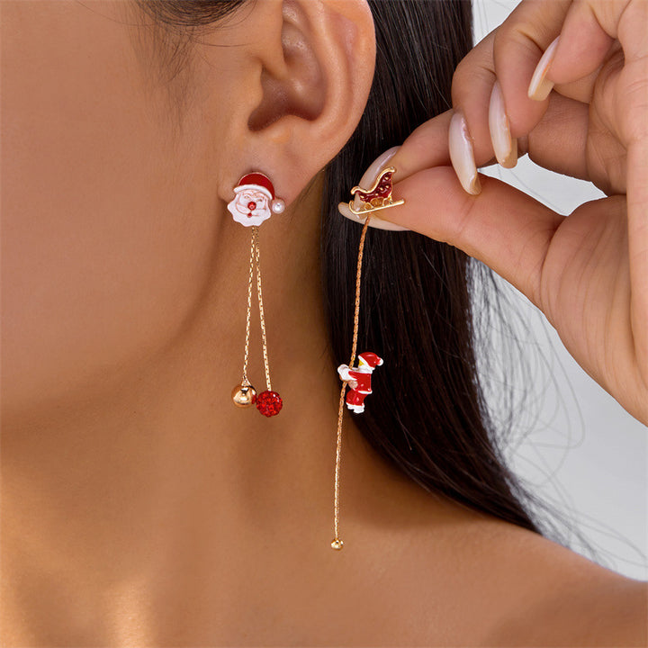 Christmas Tassel Earrings