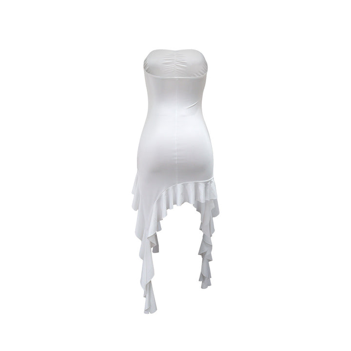 Ruffle Wrap Dress