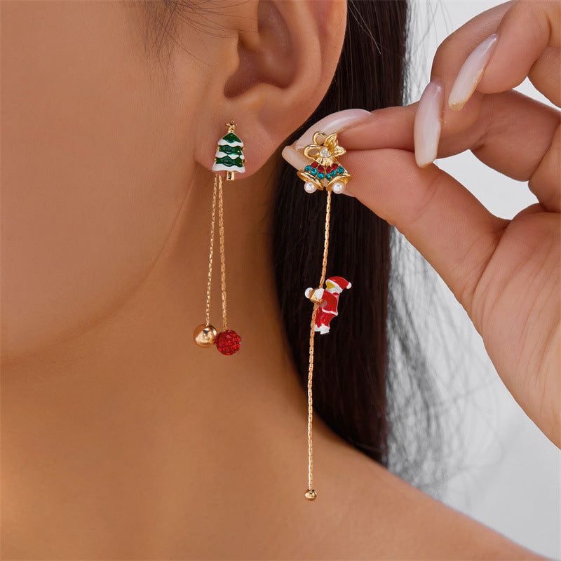 Christmas Tassel Earrings