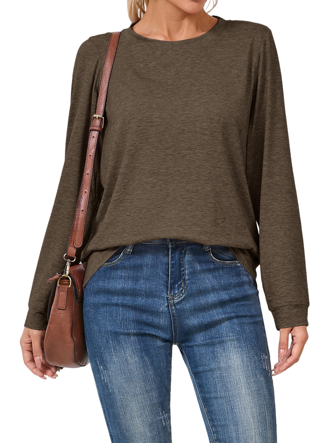 Casual Crew Neck Comfort T-Shirt