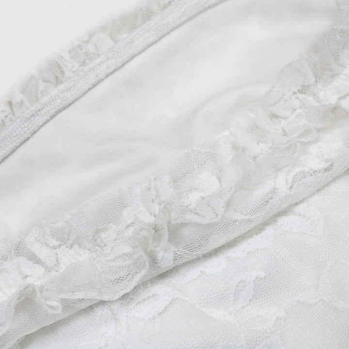 Sheath Solid Color Lace Trim Dresses