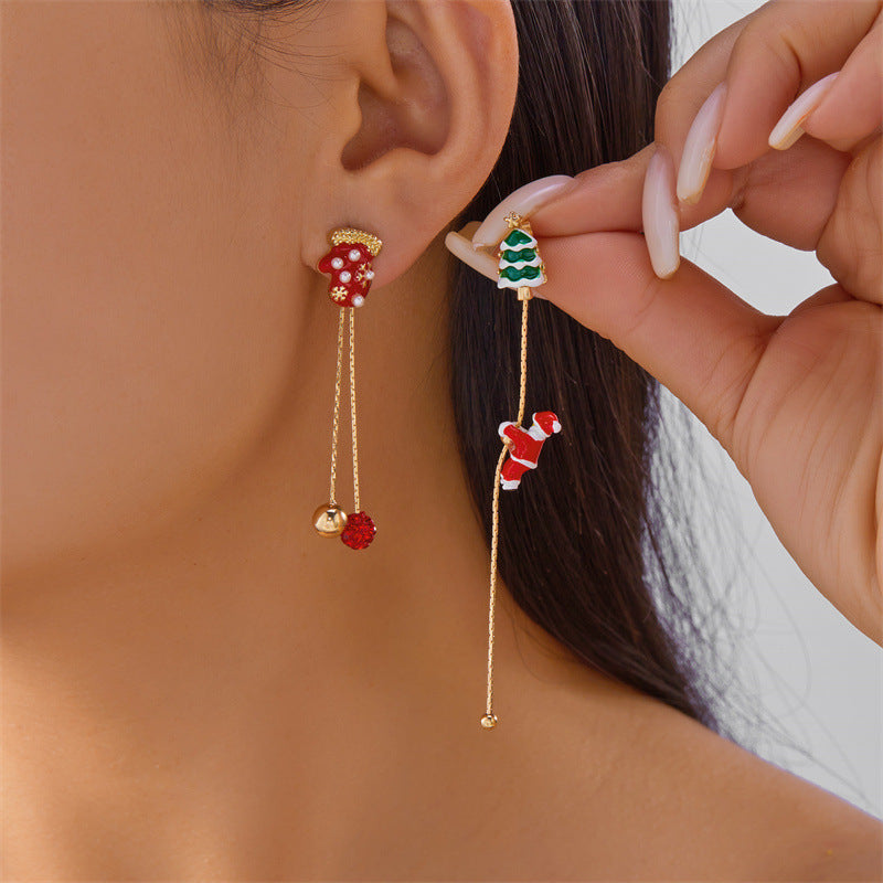 Christmas Tassel Earrings