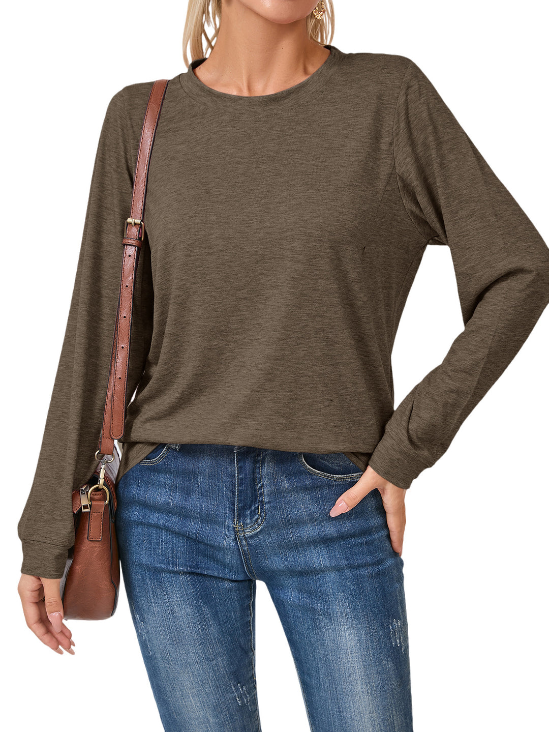 Casual Crew Neck Comfort T-Shirt