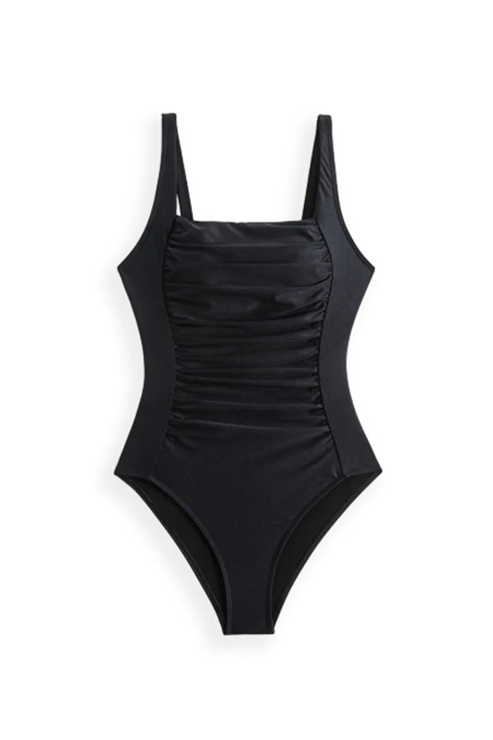 Floral One-Piece Swimsuit with Sarong