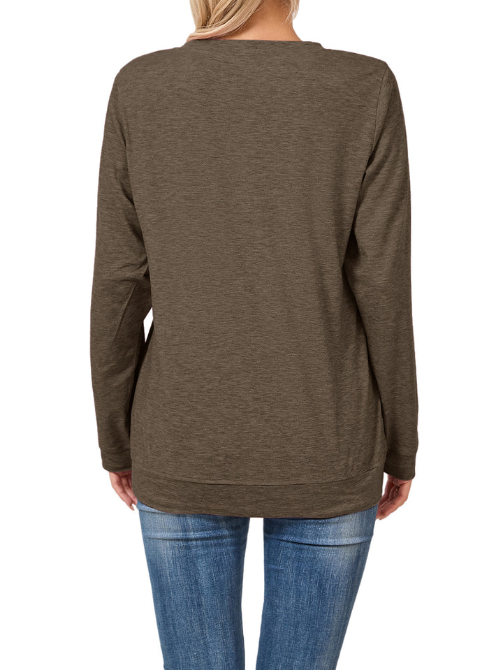Casual Crew Neck Comfort T-Shirt