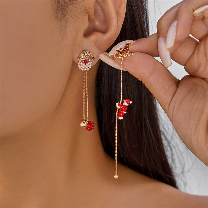 Christmas Tassel Earrings