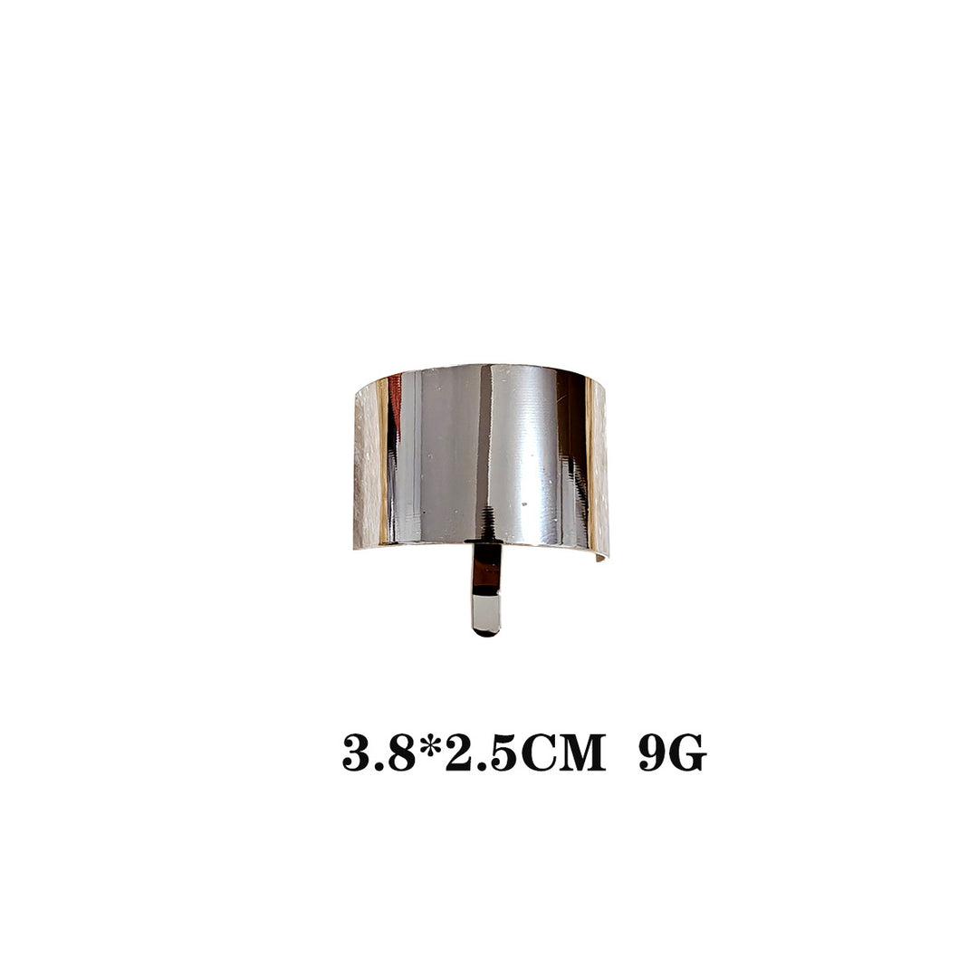 Metal Hair Clip with Horse Tail Design