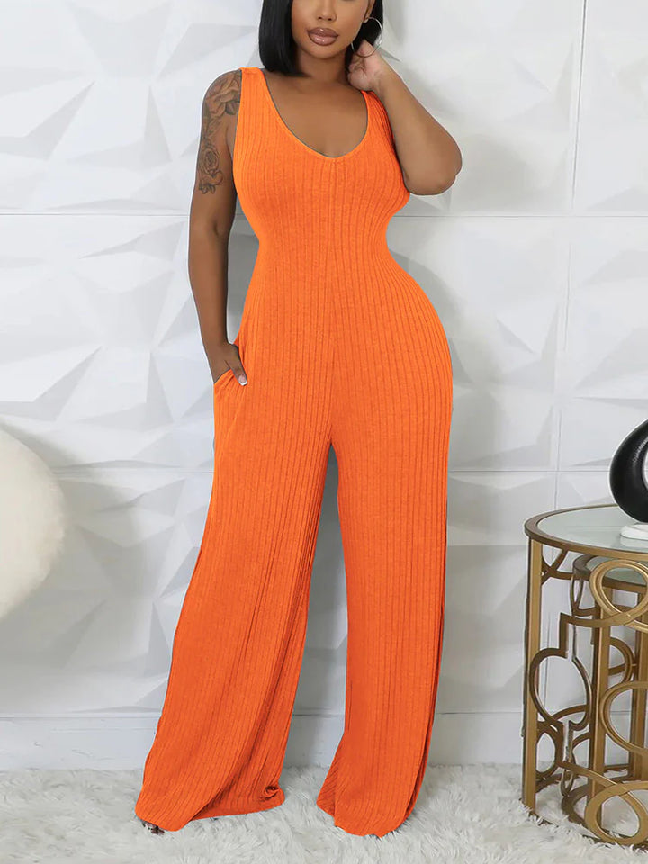 Ribbed Bolero & Jumpsuit Sets