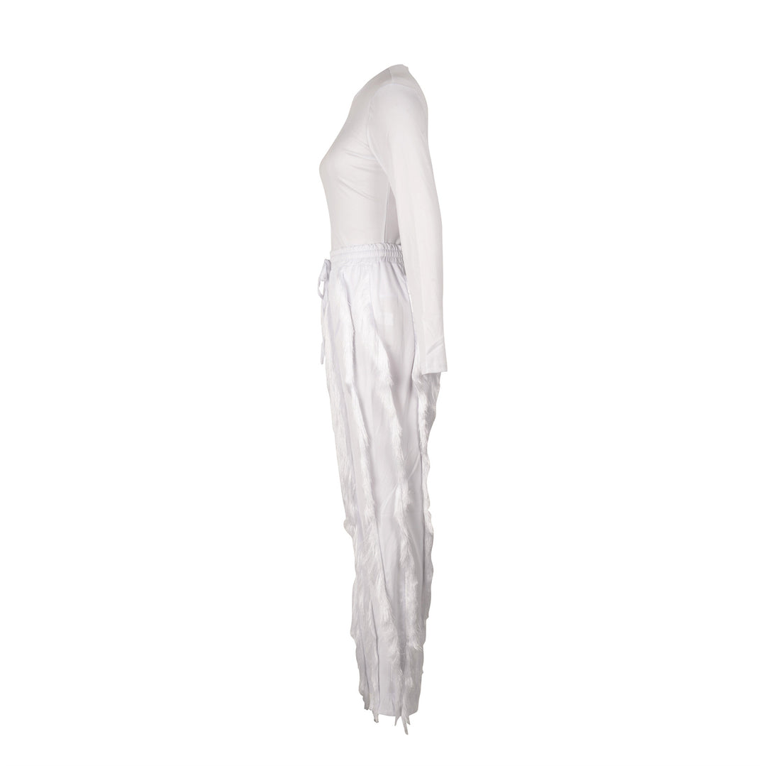 Fringe Trim Sportswear Set