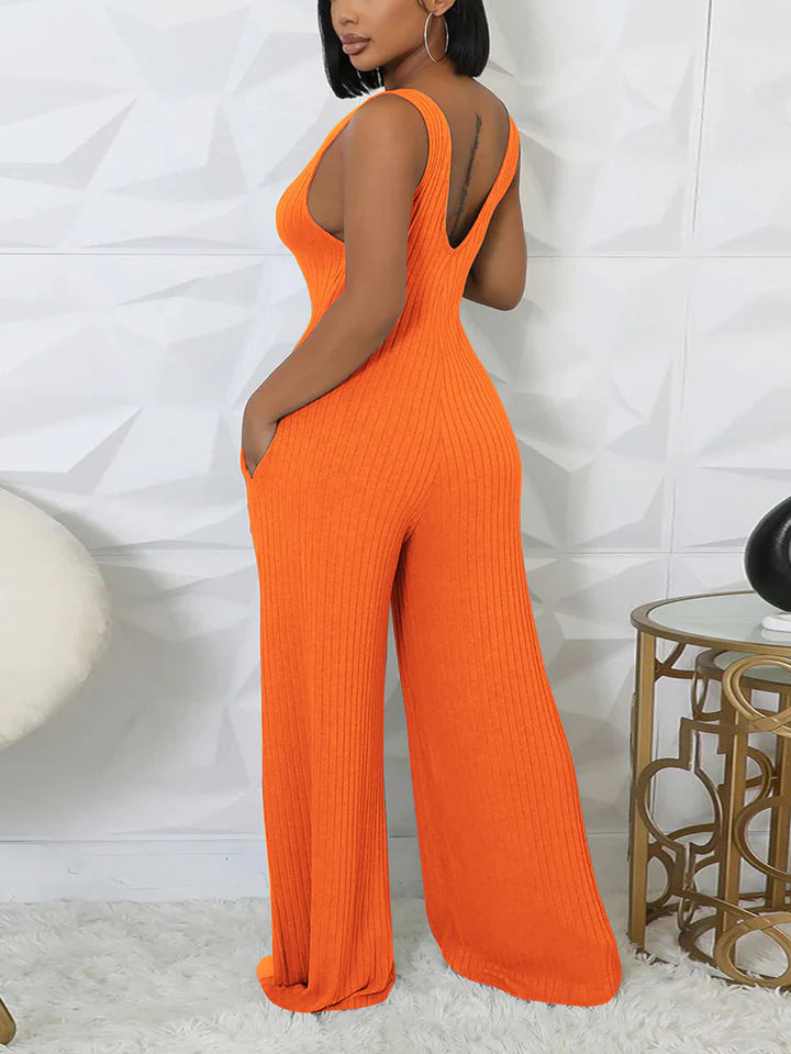 Ribbed Bolero & Jumpsuit Sets