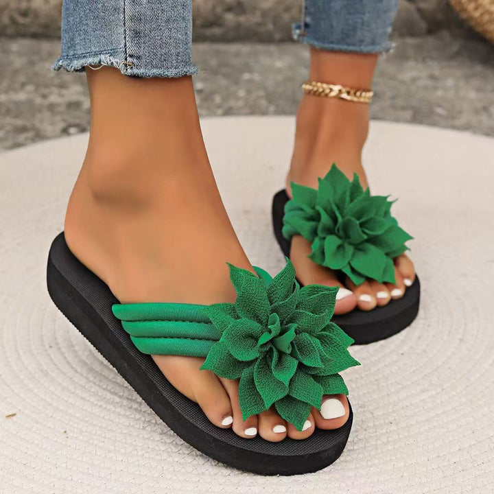 Floral Flat Women's Sandal Slippers