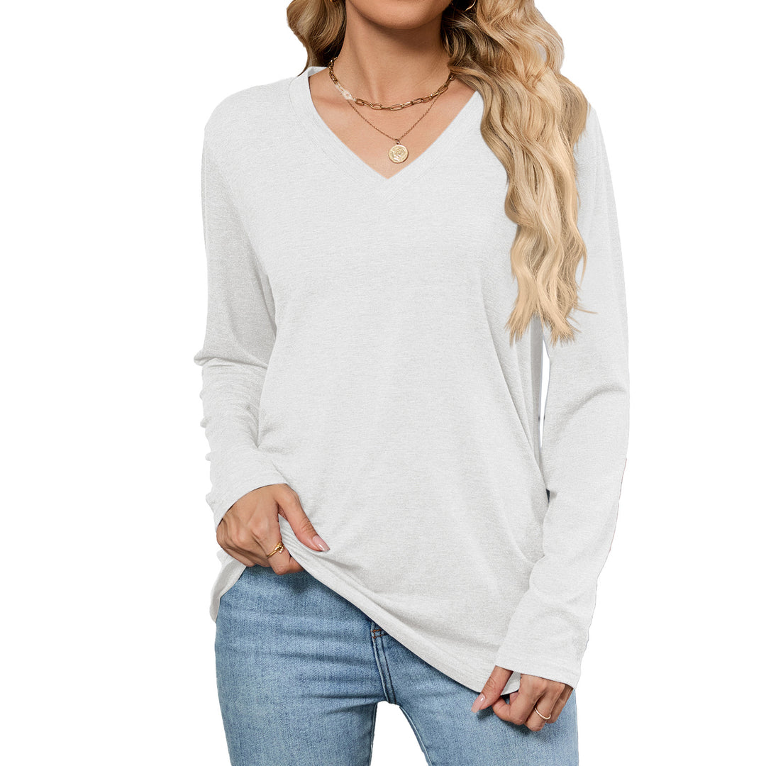 Comfortable Round Neck Long Sleeve T-Shirt