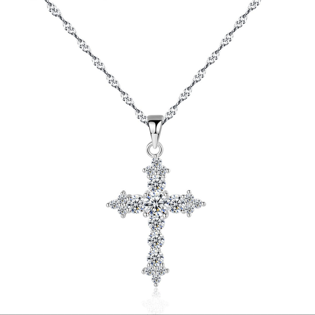 Cross Zirconia Necklace