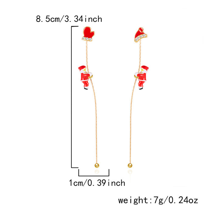 Christmas Tassel Earrings