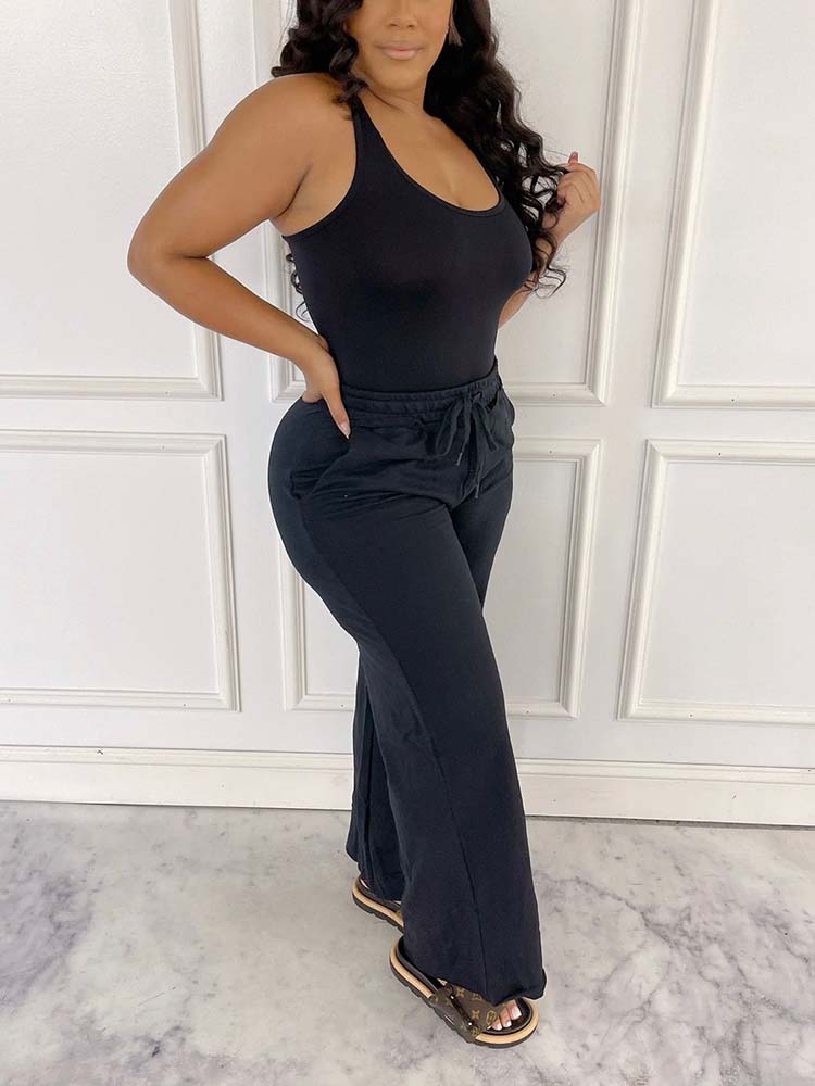 Casual Tracksuit Set Royal Blue / 2XL