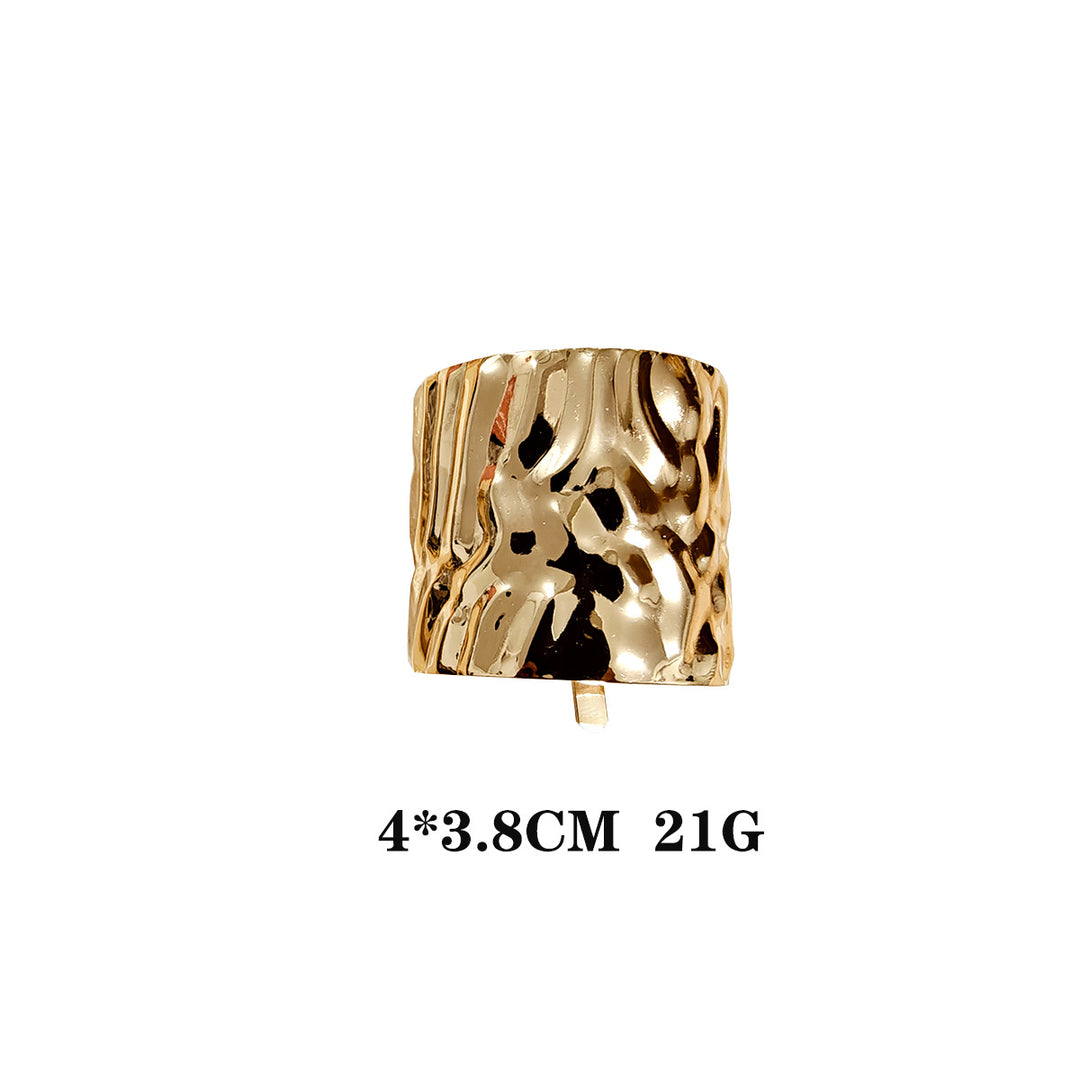 Metal Hair Clip with Horse Tail Design