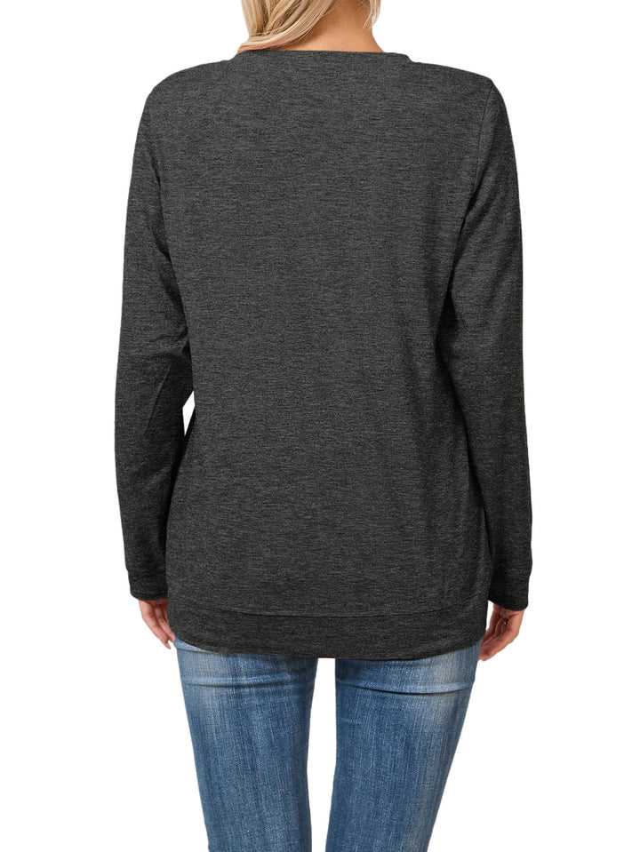 Casual Crew Neck Comfort T-Shirt