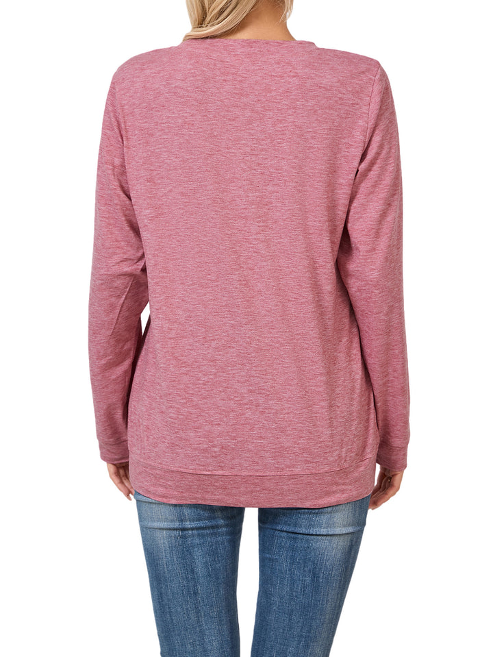 Casual Crew Neck Comfort T-Shirt
