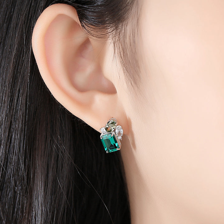 Emerald Gemstone Earrings