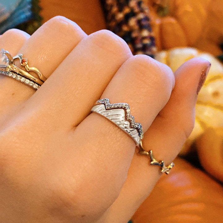 Natural Mountains Fashion Ring