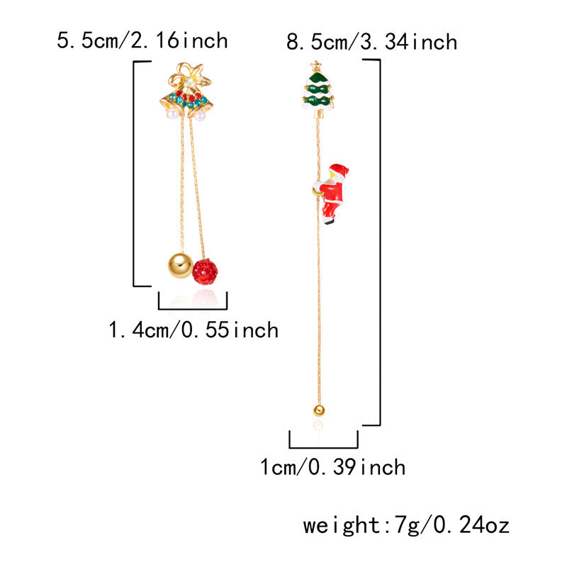 Christmas Tassel Earrings