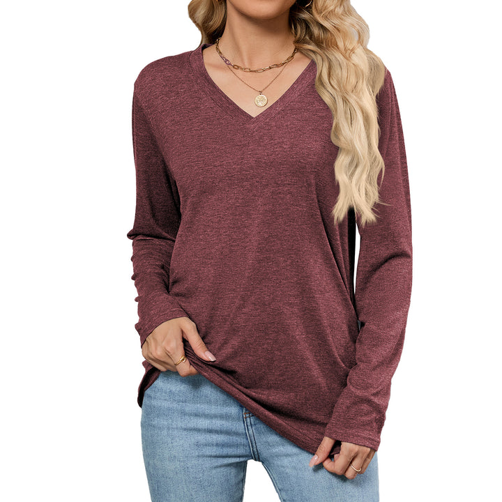 Comfortable Round Neck Long Sleeve T-Shirt