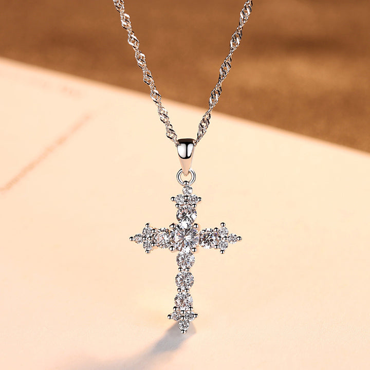 Cross Zirconia Necklace