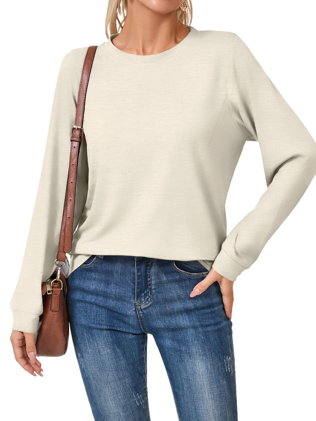 Casual Crew Neck Comfort T-Shirt