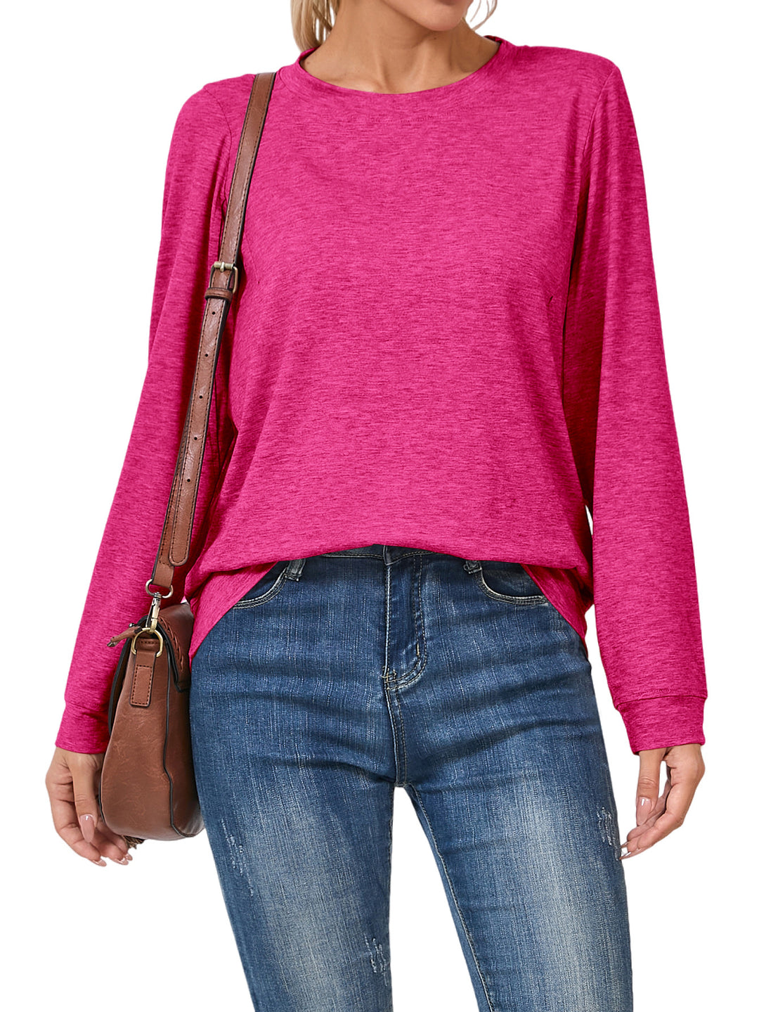 Casual Crew Neck Comfort T-Shirt