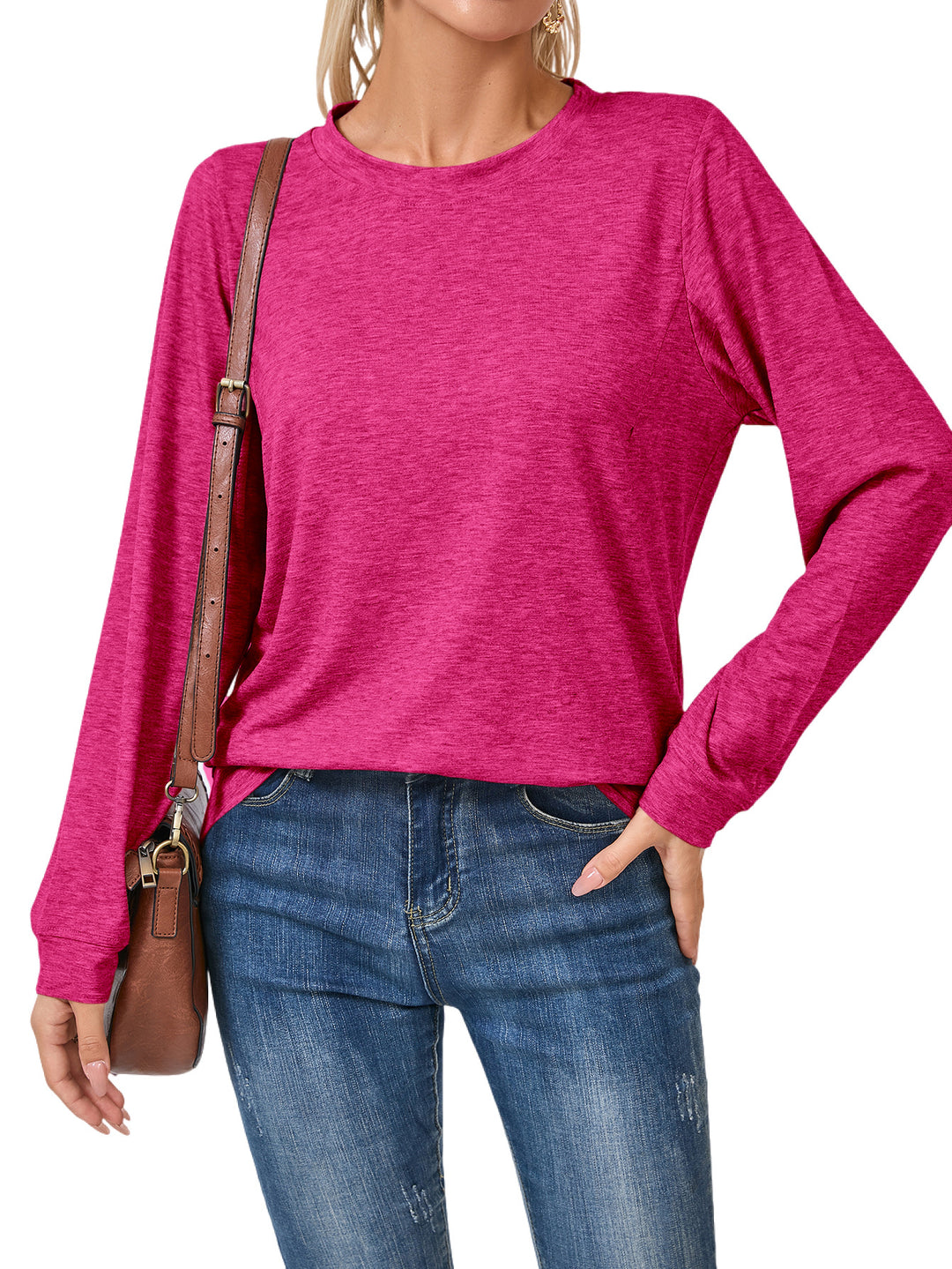 Casual Crew Neck Comfort T-Shirt