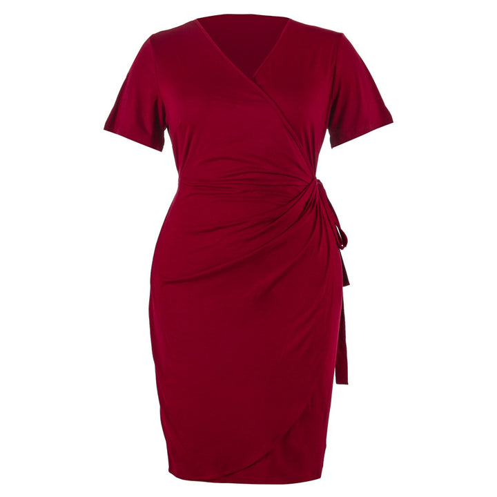 Casual Vacation Lace-Up Dress