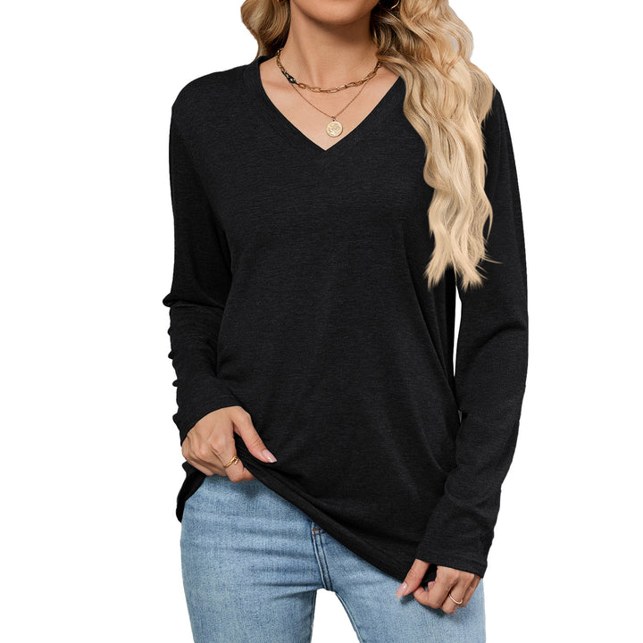 Comfortable Round Neck Long Sleeve T-Shirt