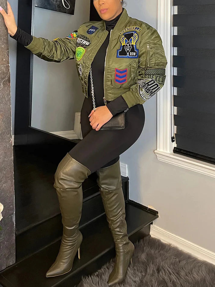 Varsity Bomber Jacket