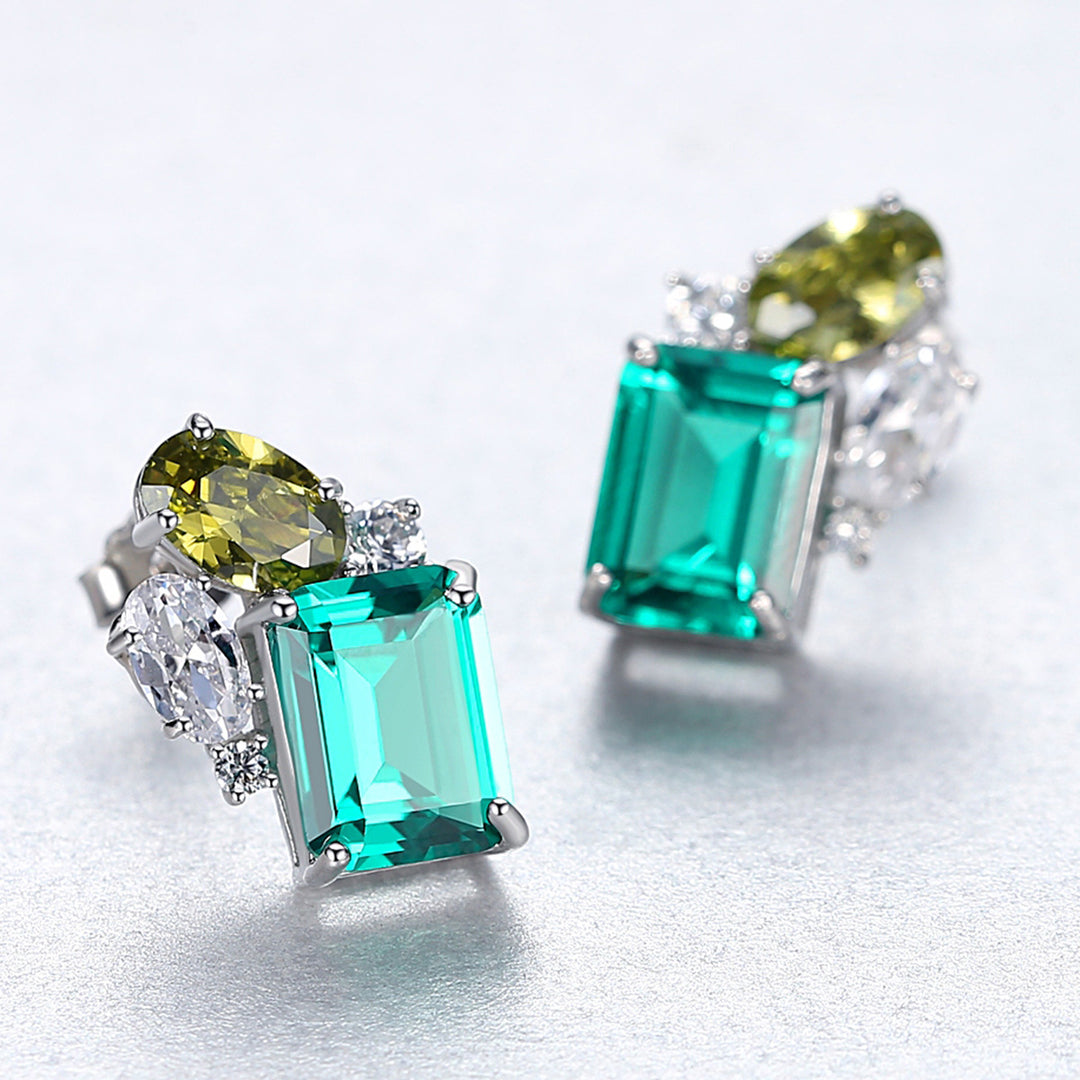 Emerald Gemstone Earrings