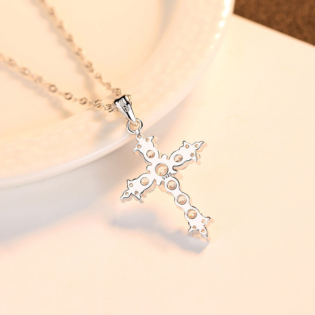 Cross Zirconia Necklace