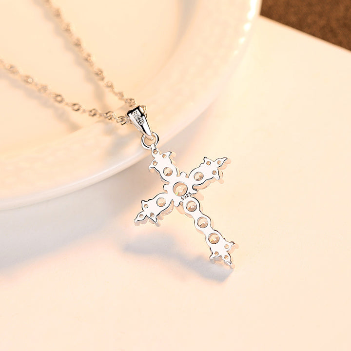 Cross Zirconia Necklace