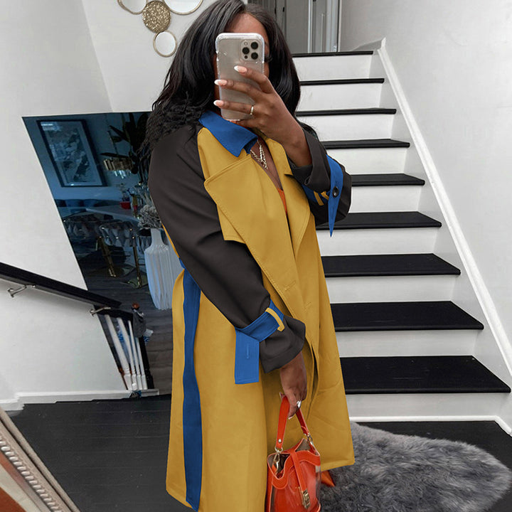 Fashionable Fall/Winter Casual Trench Coat