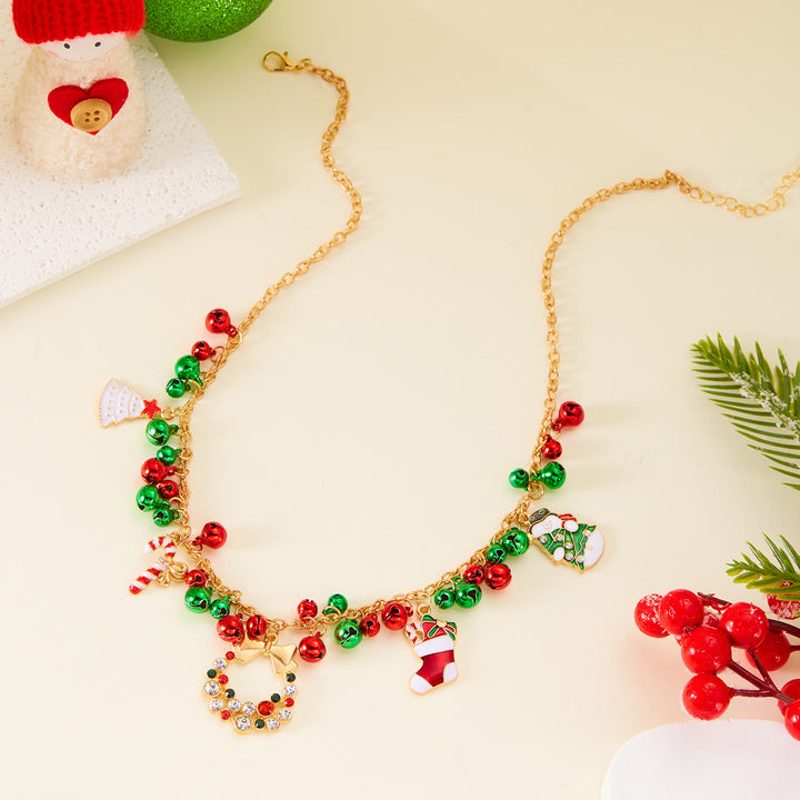 Christmas Bells Christmas Tree Sweater Chain