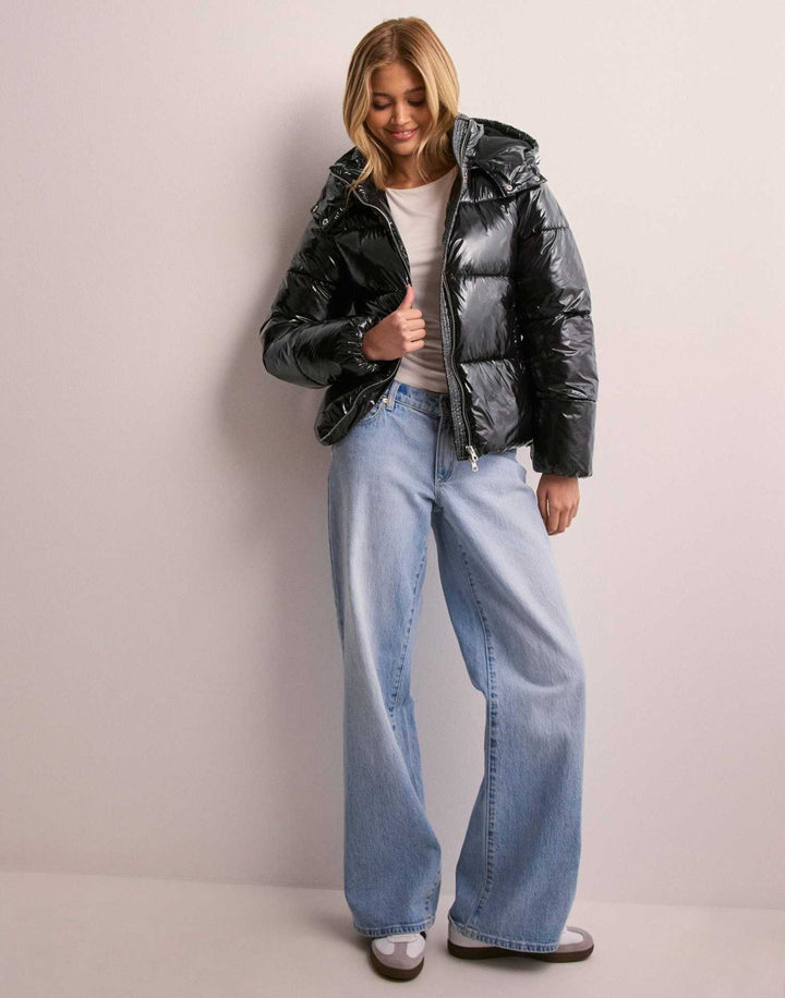 Winter Casual Hooded Cotton Jacket with Thickened Lining