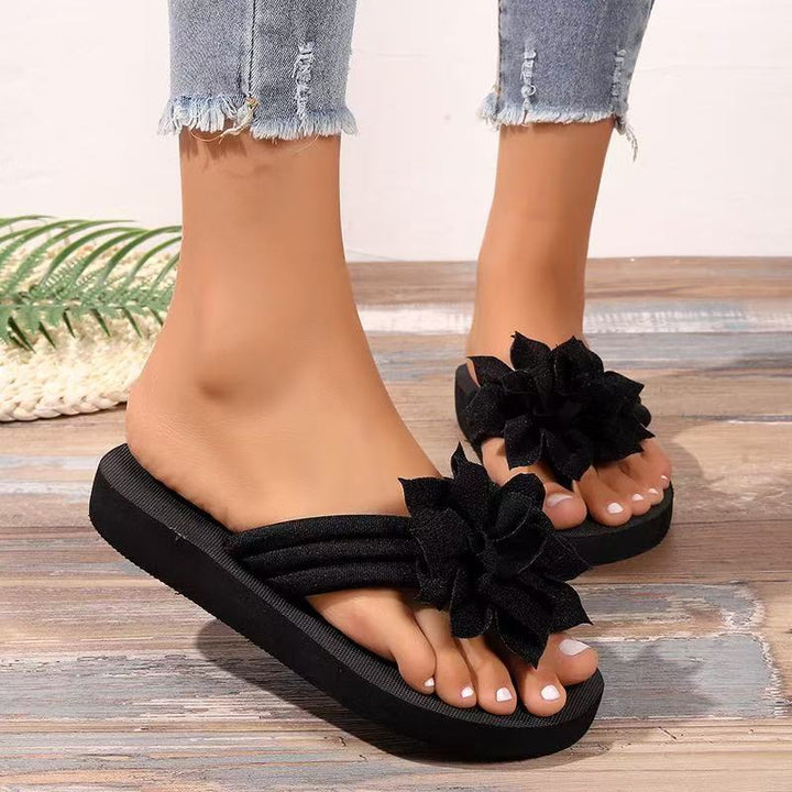 Floral Flat Women's Sandal Slippers