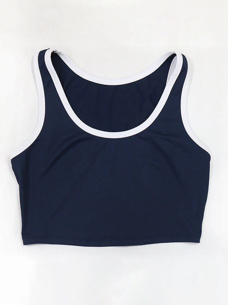 Sporty Tank Top & Skort Set