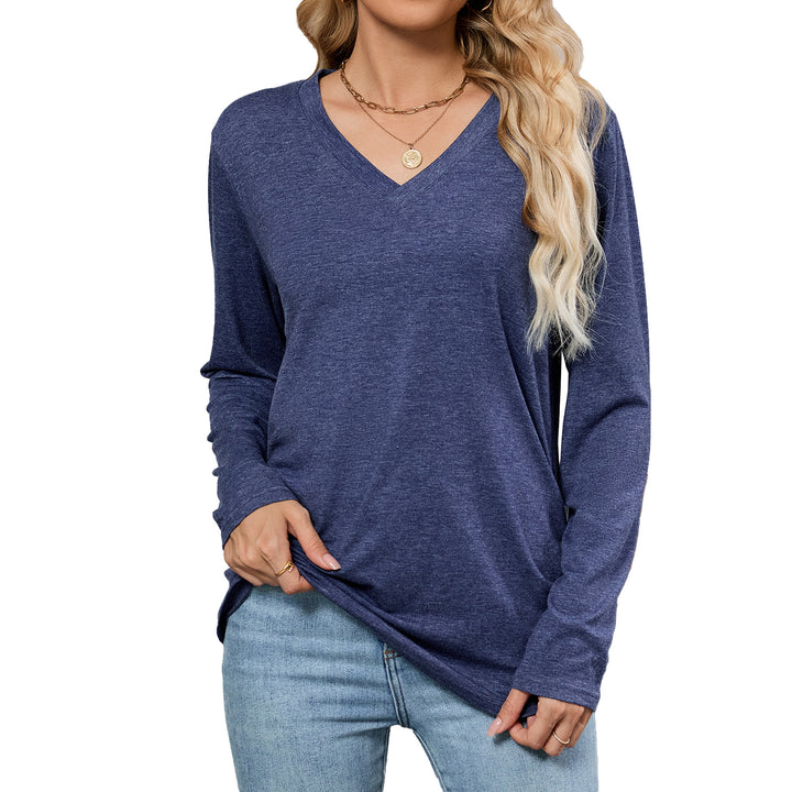 Comfortable Round Neck Long Sleeve T-Shirt