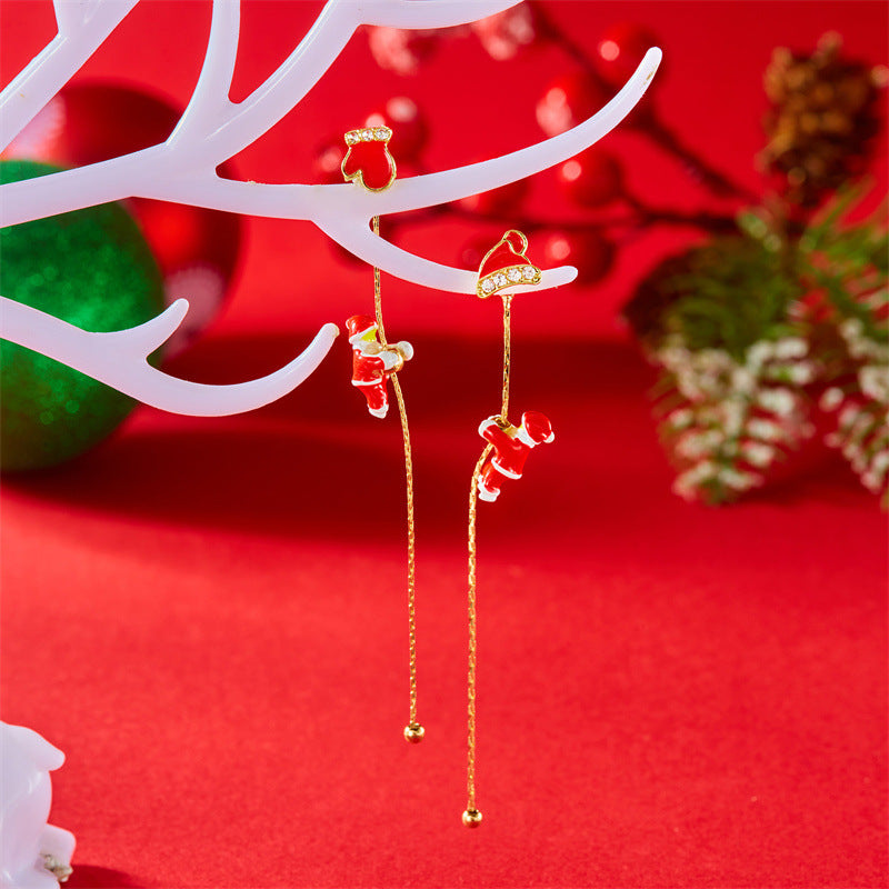 Christmas Tassel Earrings