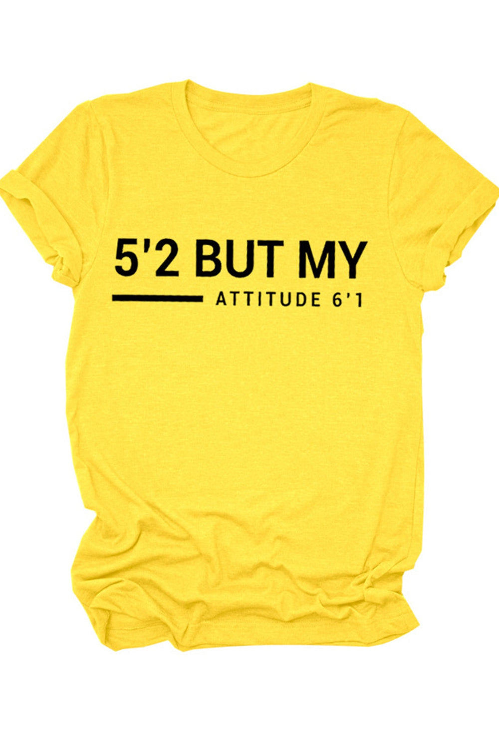 5'2 But My Attitude 6'1 Printed Shirt Lake Blue · M