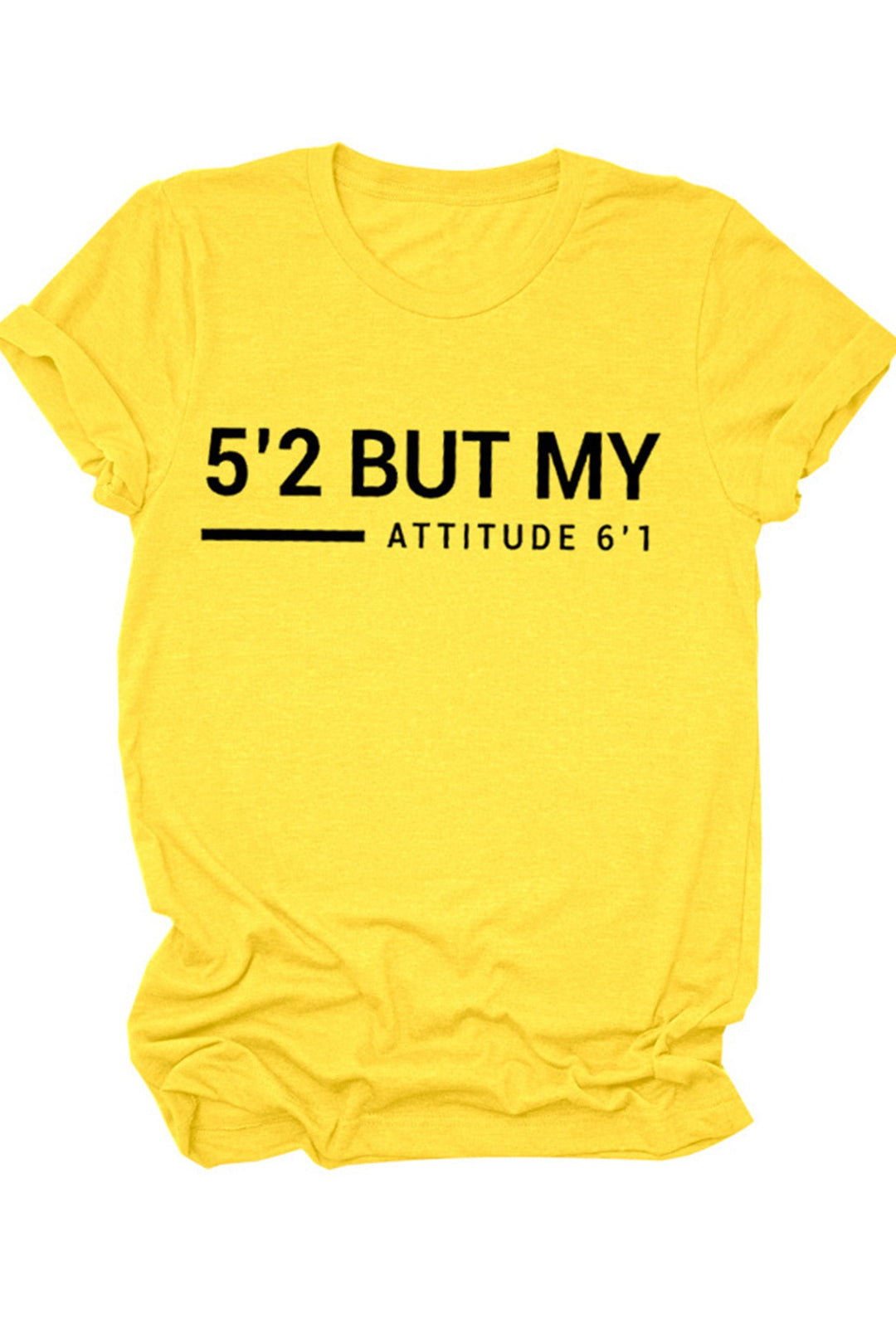 5'2 But My Attitude 6'1 Printed Shirt Lake Blue · M